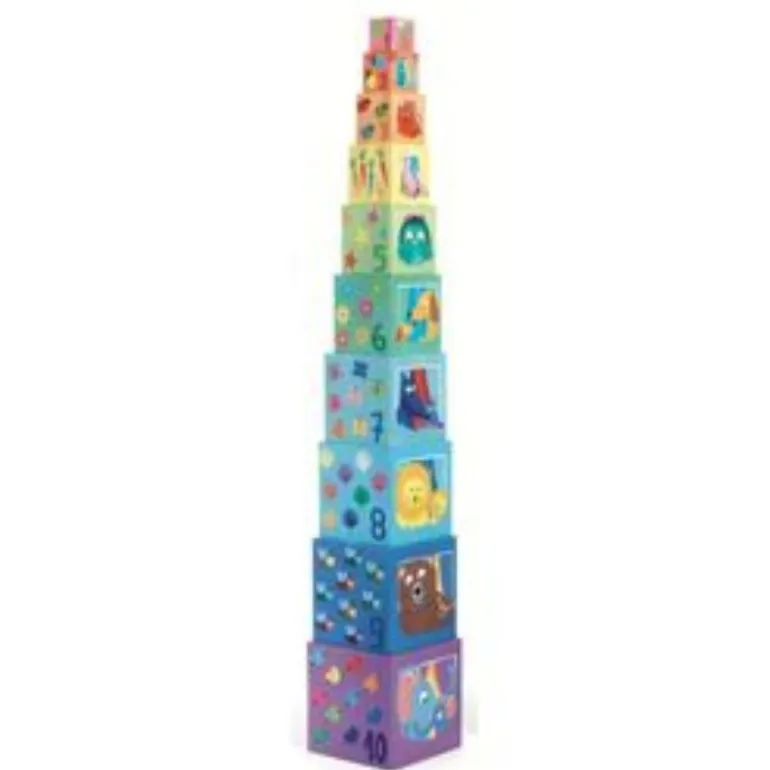 10 Stacking Cubes