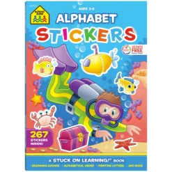 Alphabet Stickers Workbook