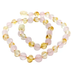 Baltic Amber Teething Necklace - 11 inch