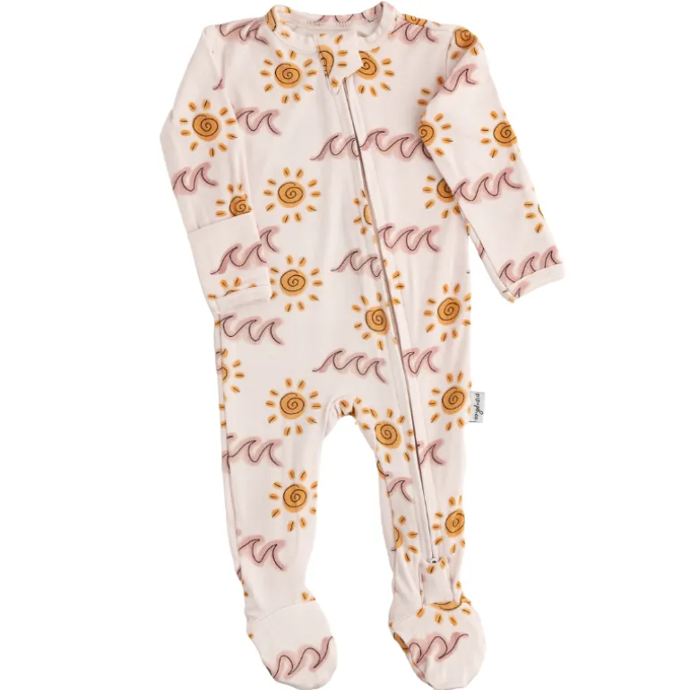 Bamboo Footed Sleepers - Spring Collection