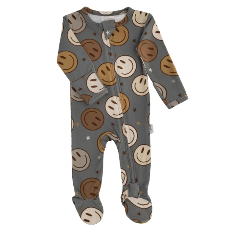 Bamboo Footed Sleepers - Spring Collection