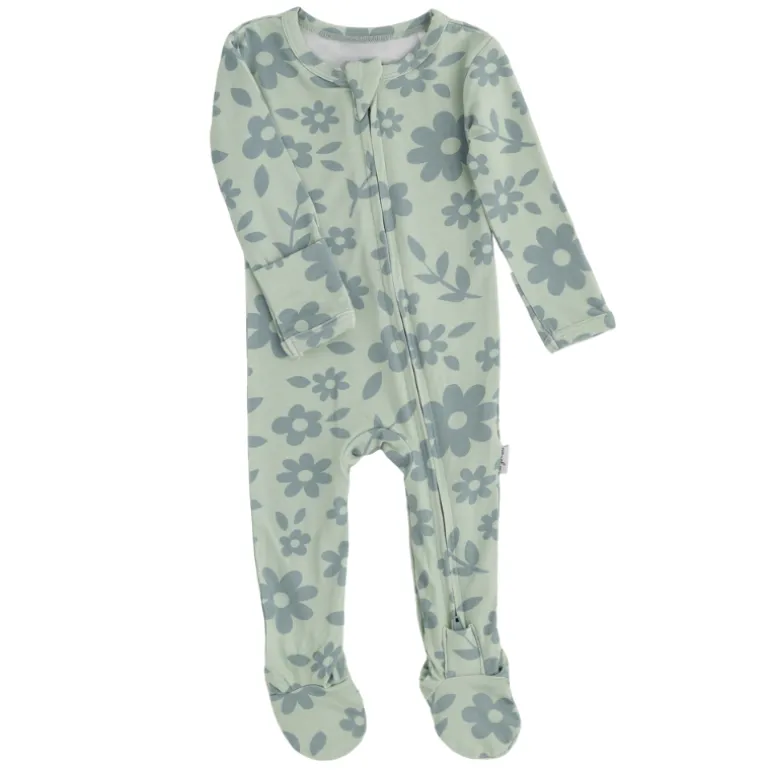 Bamboo Footed Sleepers - Summer Collection