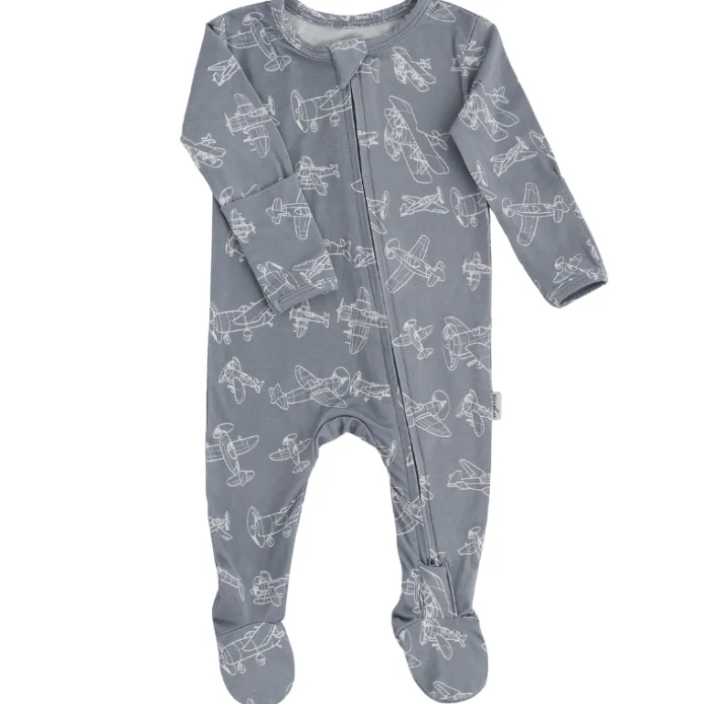 Bamboo Footed Sleepers - Winter Collection