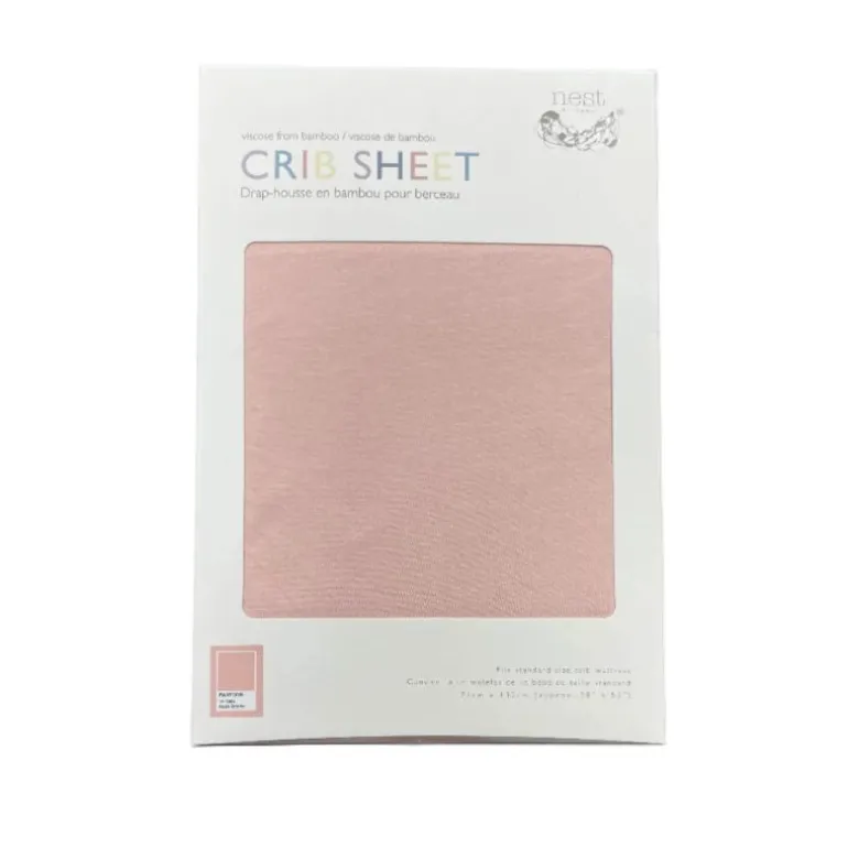 Bamboo Jersey Fitted Crib Sheet