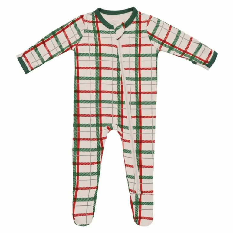 Bamboo Zippered Footie