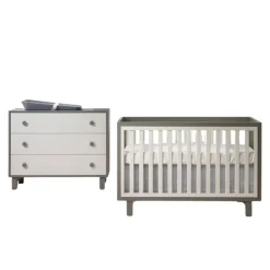 Bjorn Convertible Crib and 3-Drawer Dresser Combo