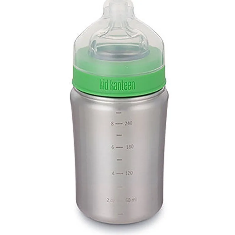Brushed Stainless Baby Bottle