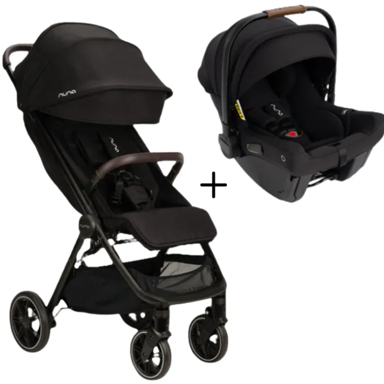 Caviar TRVL LX Compact Stroller + PIPA Urbn Car Seat Bundle