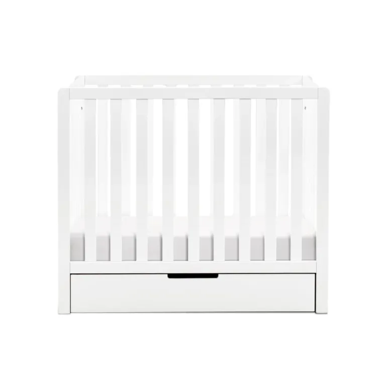 Colby 4-in-1 Convertible Mini Crib with Trundle