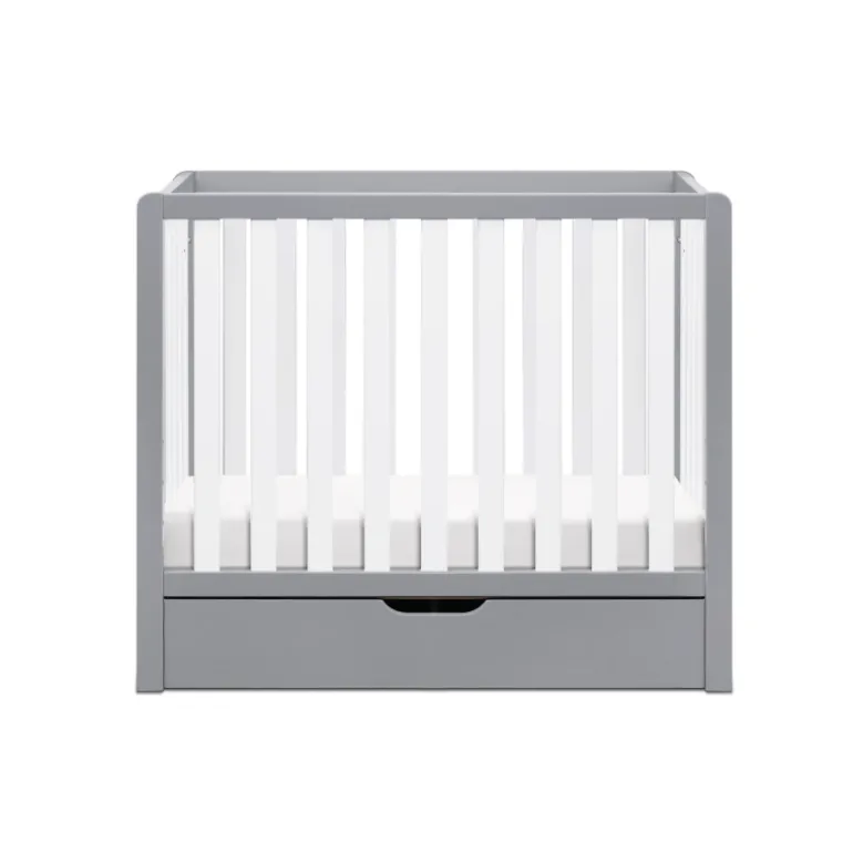 Colby 4-in-1 Convertible Mini Crib with Trundle