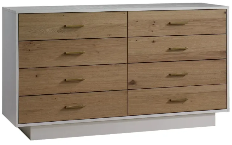 Como Naturale 8-Drawer Double Dresser