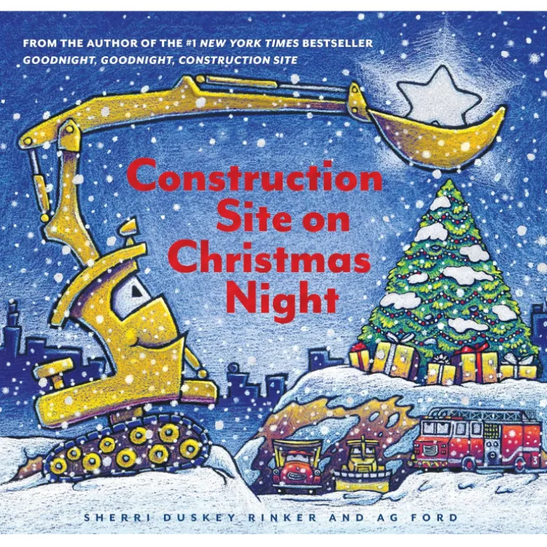 Construction Site on Christmas Night