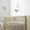 Cotton Crib Skirt - Grey