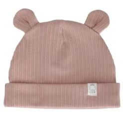 Cotton Knit Baby Beanie