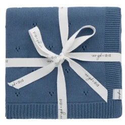 Cotton Knit Baby Blanket