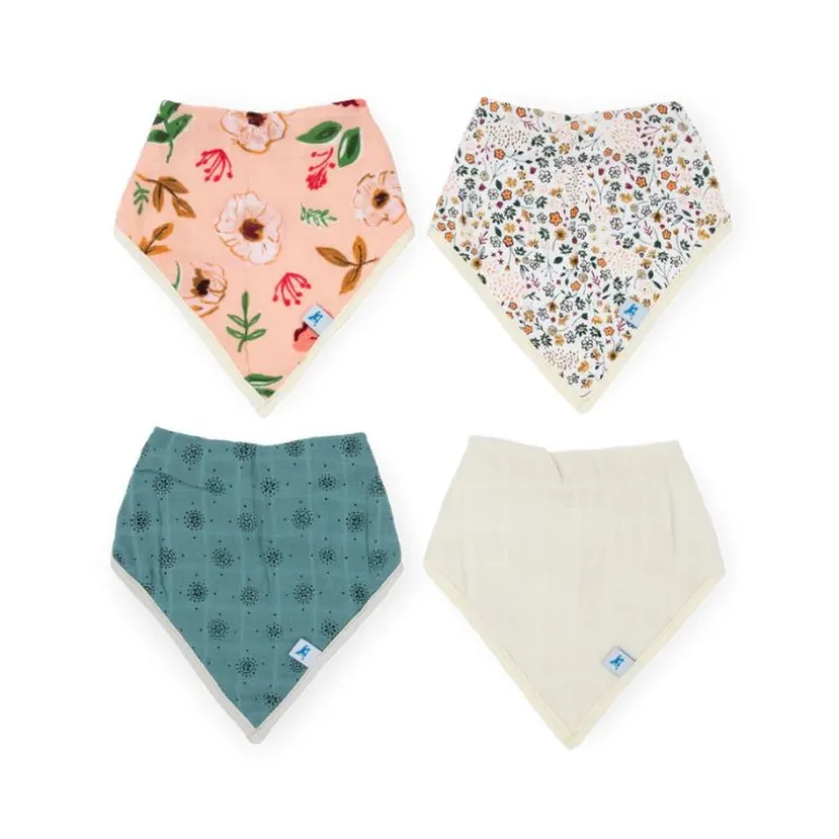 Cotton Muslin + Fleece Bandana Bib
