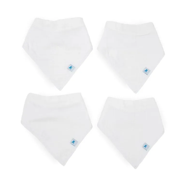 Cotton Muslin + Fleece Bandana Bib