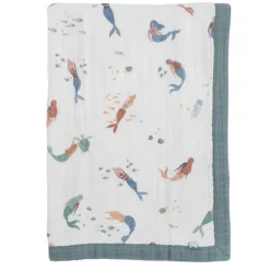 Cotton Muslin Baby Quilt