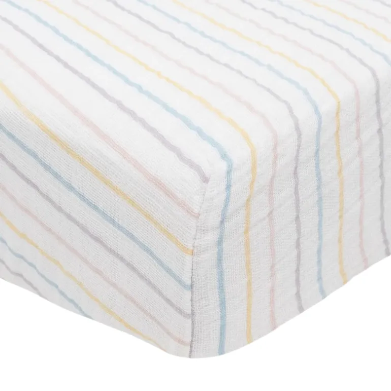 Cotton Muslin Crib Sheets