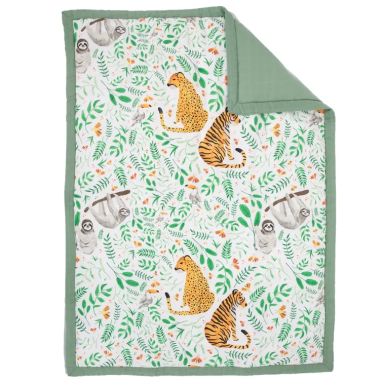 Cotton Muslin Toddler Comforter