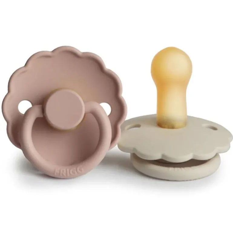 Daisy Natural Rubber Pacifier - 2 Pack