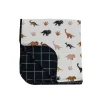 Double Layer Toddler Blanket - Prints