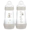 Easy Start Matte Anti-Colic Baby Bottles - 9 oz