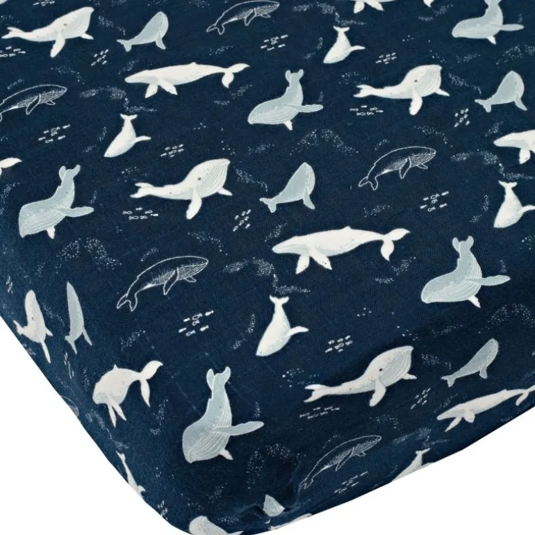 Fitted Muslin Crib Sheets