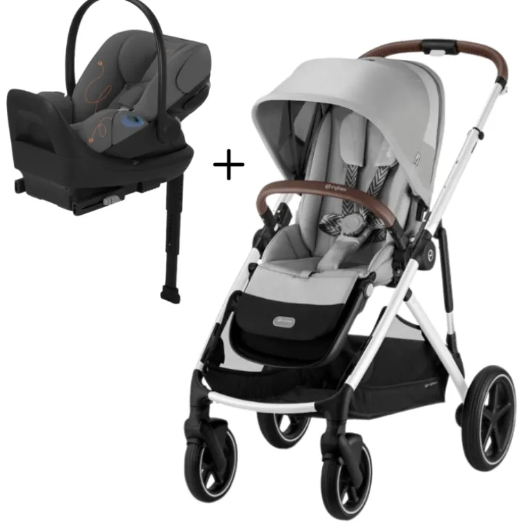 Gazelle S Stroller + Cloud G Lux Infant Car Seat Travel System
