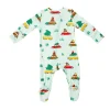 Holiday Zipper Footies