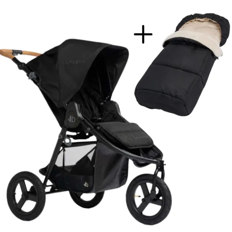Indie All-Terrain Stroller + Cold Weather Footmuff Bundle