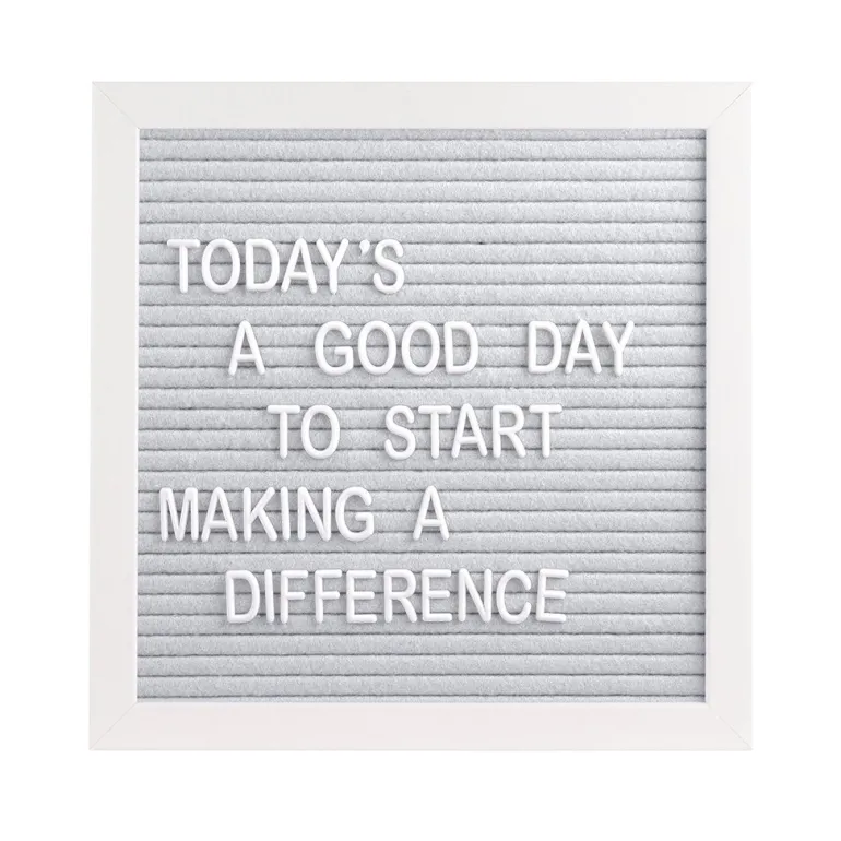 Letterboard Set - Grey