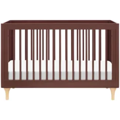 Lolly 3-in-1 Convertible Crib with Toddler Bed Conversion Kit