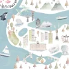 Luxe Muslin Quilt - World Cities
