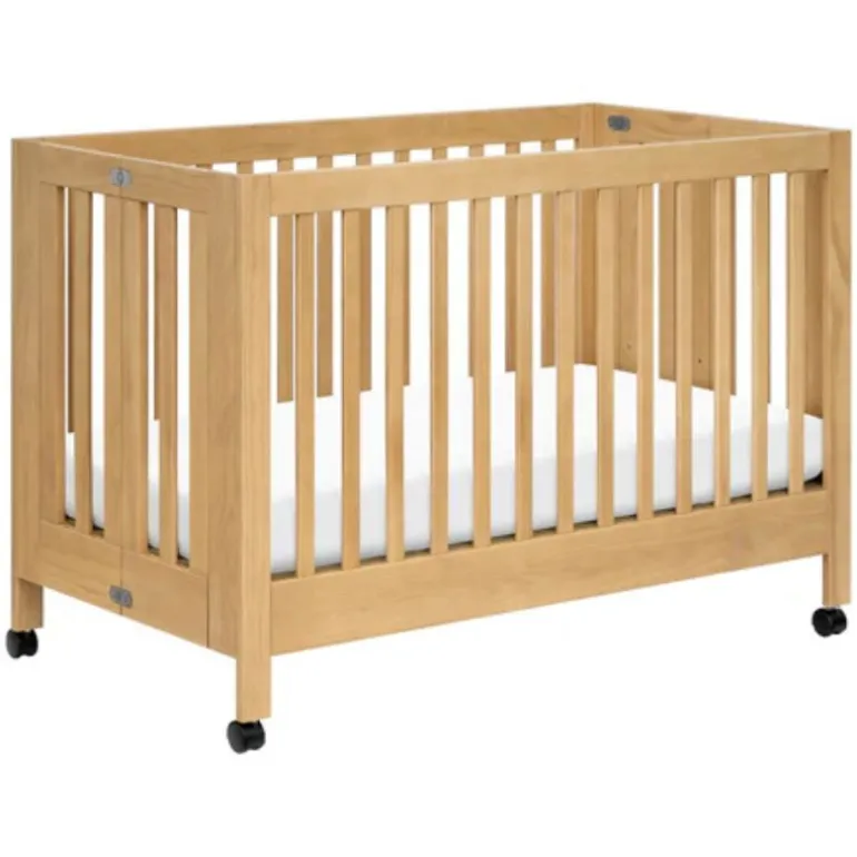 Maki Portable Folding Crib with Toddler Bed Conversion Kit