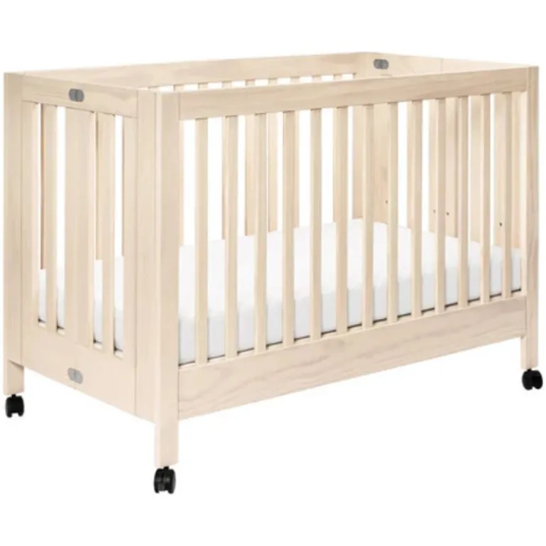 Maki Portable Folding Crib with Toddler Bed Conversion Kit