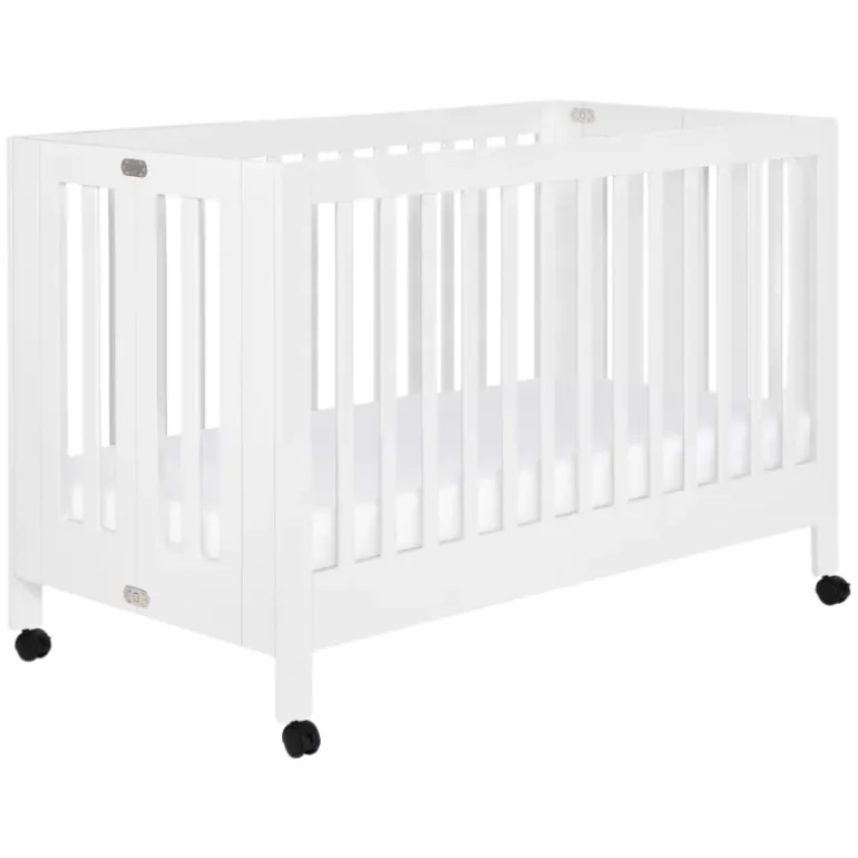 Maki Portable Folding Crib with Toddler Bed Conversion Kit