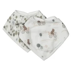 Muslin Bandana Bib Set - 2 Pack