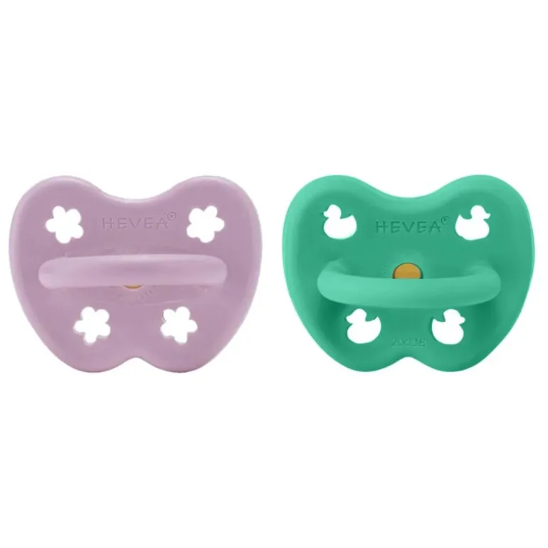 Natural Rubber Pacifier - 2 Pack