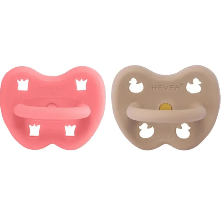 Natural Rubber Pacifier - 2 Pack