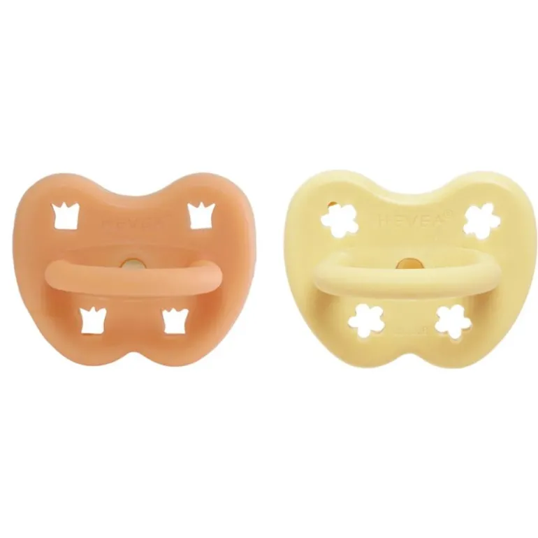 Natural Rubber Pacifier - 2 Pack