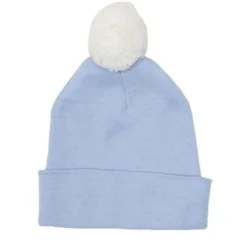 Newborn Knitted PomPom Hat