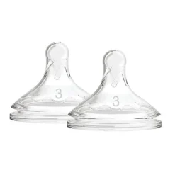 Options+ Wide Neck Nipples - 2 Pack