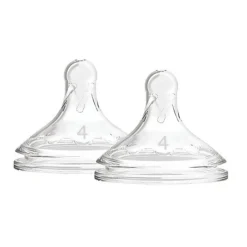 Options+ Wide Neck Nipples - 2 Pack