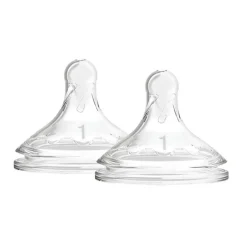 Options+ Wide Neck Nipples - 6 Pack