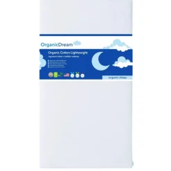 Organic Cotton Lightweight Crib & Toddler Mattress