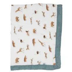 Organic Cotton Muslin Baby Quilt