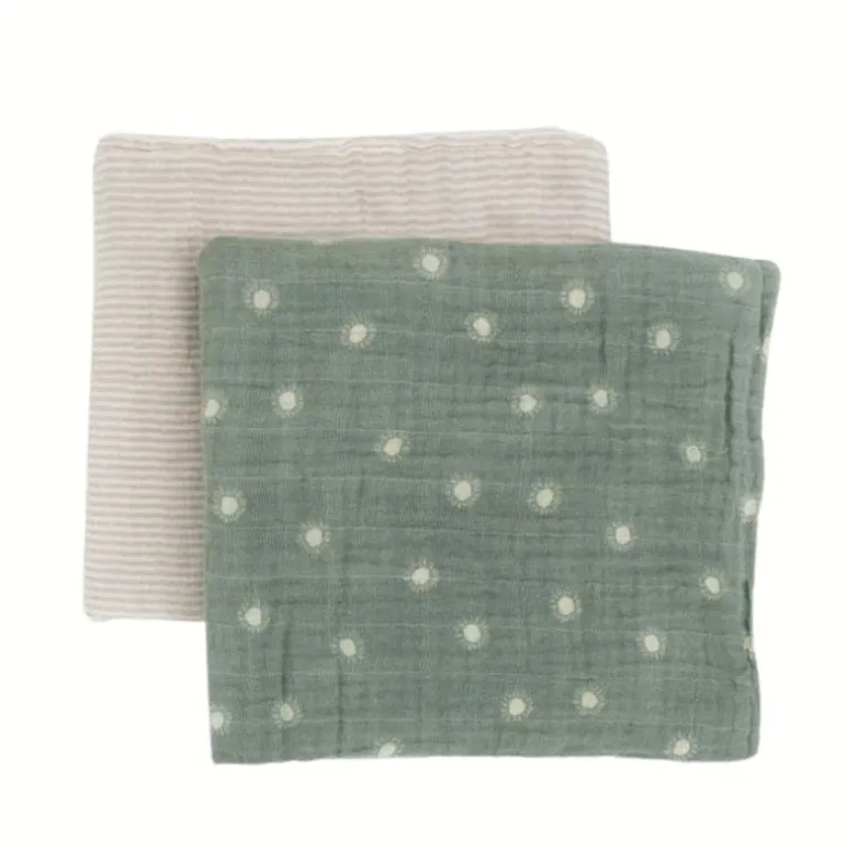 Organic Cotton Muslin Swaddle Blanket - 2 Pack