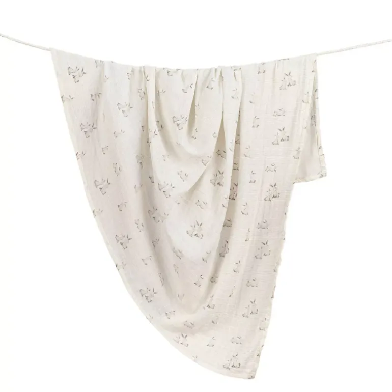 Organic Muslin Swaddle Blanket - 1 Pack