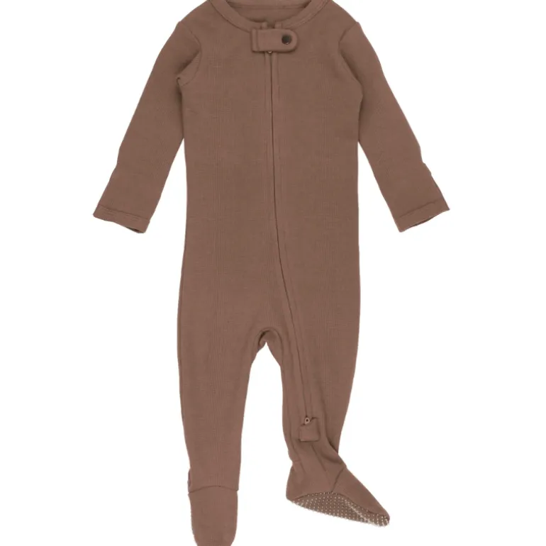 Organic Thermal 2-Way Zipper Footie